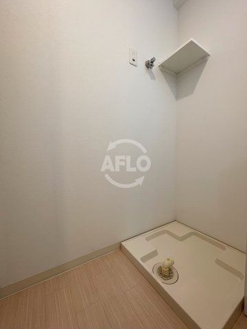 クローバー・グランデ昭和町の洗面所|クローバー・グランデ昭和町　洗濯機置き場