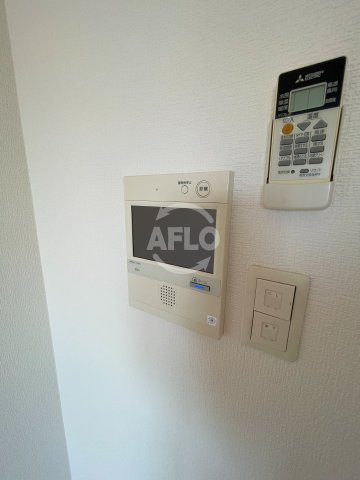 クローバー・グランデ昭和町のセキュリティ|クローバー・グランデ昭和町　モニター付きインターホン