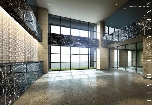 エスリード難波ザ・アークのロビー|エスリード難波ザ・アーク　ロビー