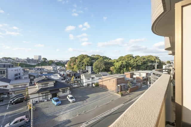 ダイナコート折尾Ⅱ　3階の展望|現状優先になります。