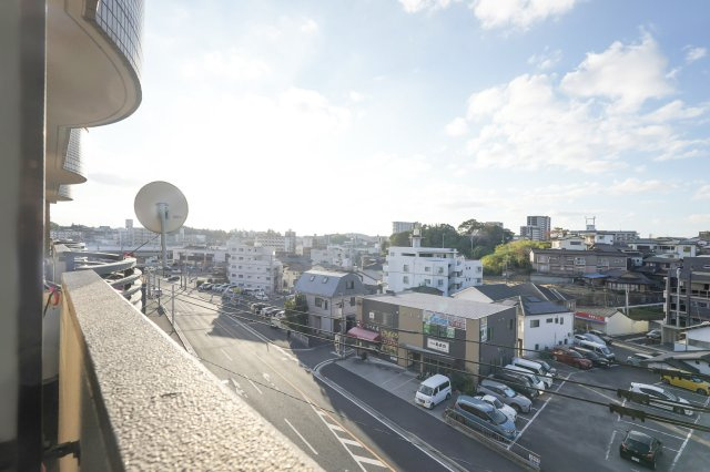 ダイナコート折尾Ⅱ　3階の展望|現状優先になります。