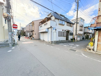 【前面道路含む現地写真】 | 川越市藤間　建築条件なし売地　東武東上線『上福岡駅』徒歩9分　【高階南小学区】
