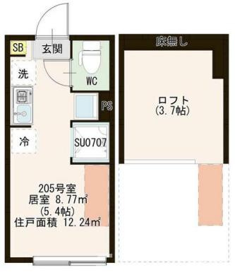 【間取り】 | LUKE徳丸