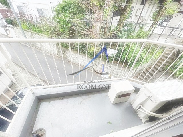 マンション山崎のバルコニー|バルコニーです。