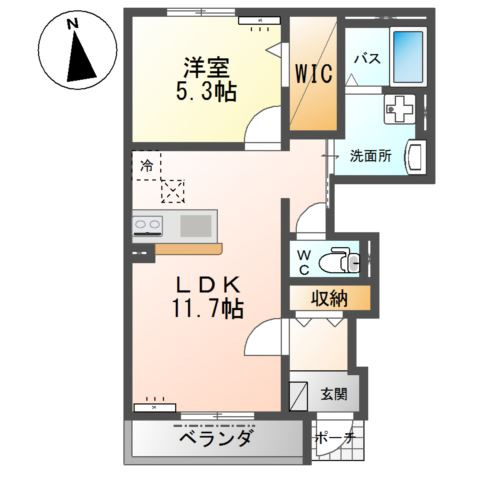 SoldiasⅡ（ソルディアス　ツー）の間取り