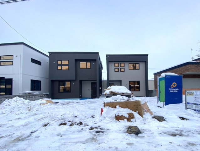 北19条東21丁目　新築2号棟の外観|※右側、2号棟販売中！！