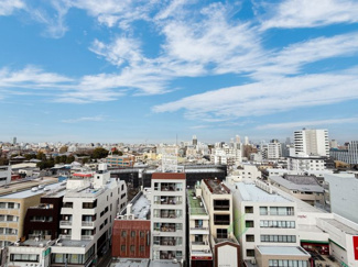 【展望】 | 中野坂上ダイヤハイツ | バルコニーからの眺望　当日のご見学、可能です！お気軽にお問い合わせください！※0120-133-468