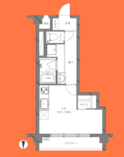 【間取り】 | 中野坂上ダイヤハイツ