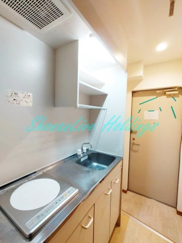 JメゾンKⅡのキッチン|収納棚付きキッチン♪