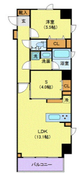 レーヴ半蔵門の間取り