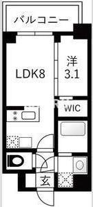 エスリードレジデンス ザ・グラン大阪福島クラスの間取り
