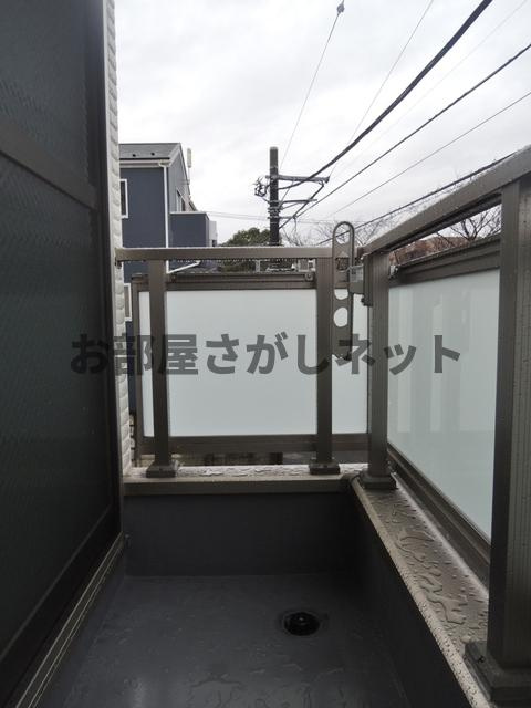 【申込済・募集終了】フェリーチェ梅屋敷Ⅰのバルコニー