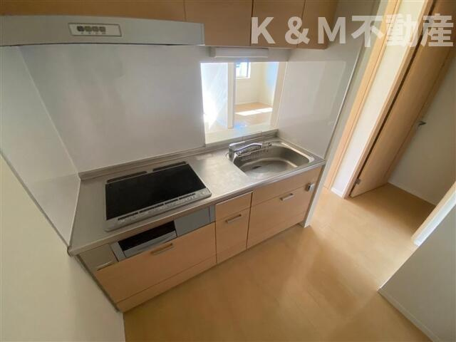 オアゾ桜台Ⅱのキッチン|きれいなキッチンです