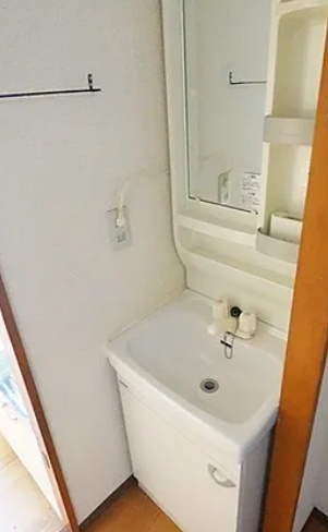 パールハイツの洗面所