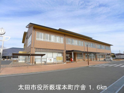 【周辺】 | パルテノンＢ | 太田市役所薮塚本町庁舎まで1600m