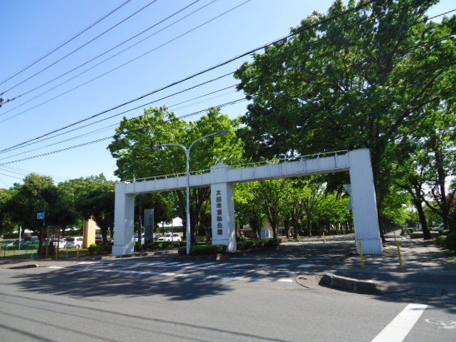 【周辺】 | 仮）東別所町アパートＴＲ1013Ｎ1 | 太田市運動公園まで350ｍ