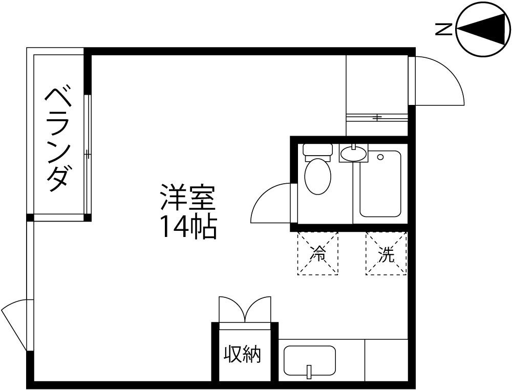 YM－Ⅱの間取り