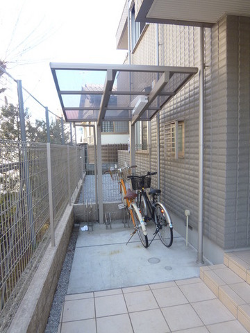 ミリュドゥ夏目坂のその他共用部分|★屋根付き駐輪場★