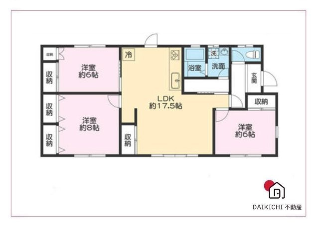 【間取り】 | 深谷市上柴町西4丁目　中古戸建