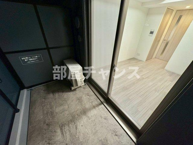 MAXIV新栄のバルコニー