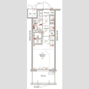 MAXIV新栄の間取り
