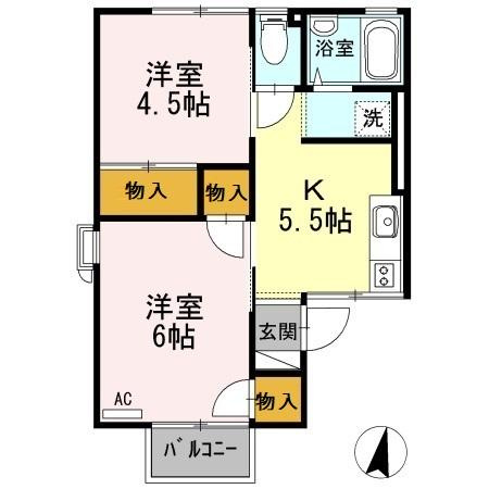 【間取り】 | スワンF