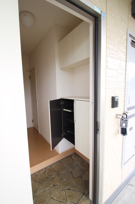 グランドソレイユ　B棟の玄関