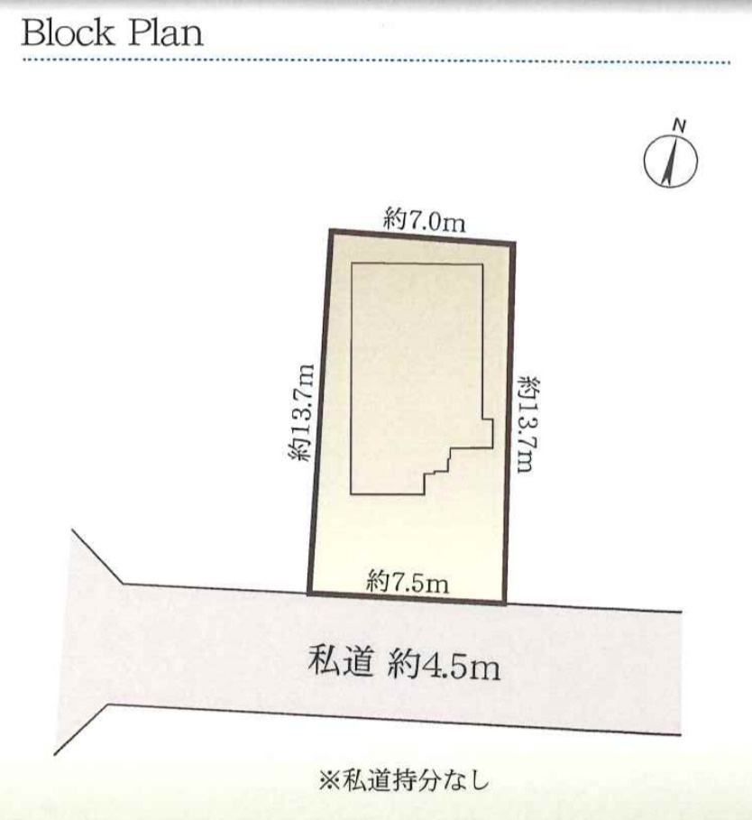 横浜市瀬谷区阿久和東３丁目 中古戸建て【仲介手数料無料】の区画図