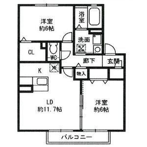 【間取り】 | サニーコートM