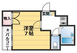 N・エステートモア三条の間取り