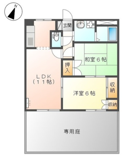 ノーブルハイツの間取り