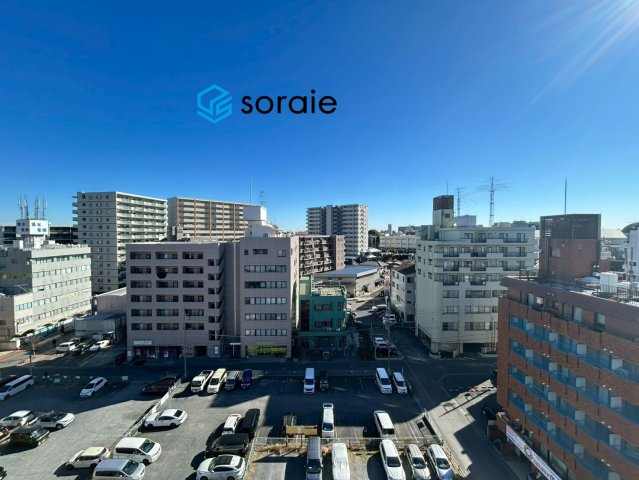 ベルジェンド入間市駅前アーバニスタ　9階の展望|1/23　撮影
