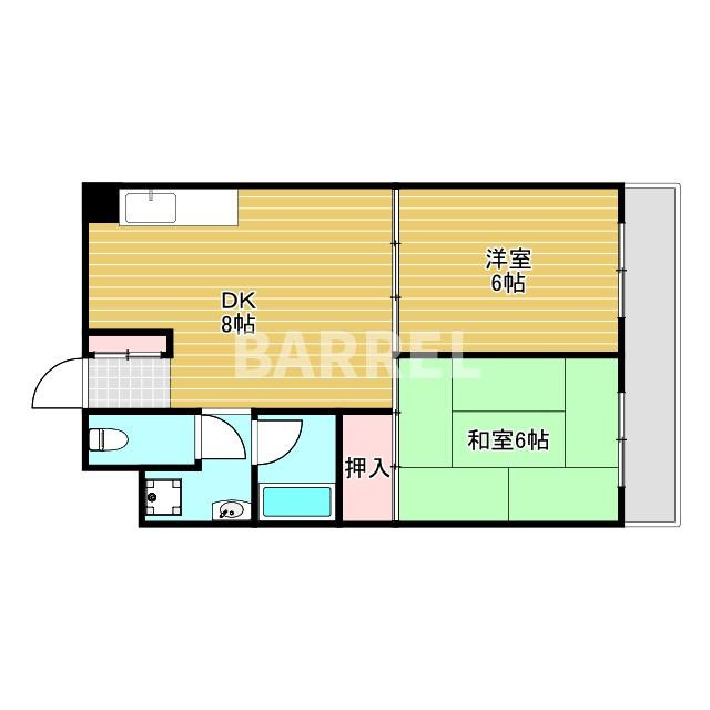 クリア緑地の間取り