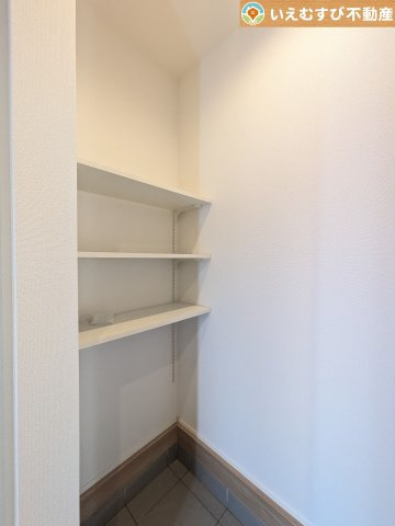GRAFARE　行田市桜町の収納|大容量の収納スペースで住空間もスッキリ広々
収納がたっぷり付いていれば、お部屋がすっきり保てて気持ちが良いですね♪