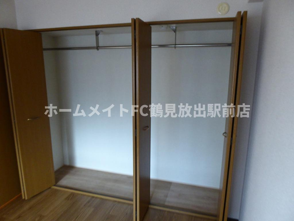 大阪市城東区新喜多東２丁目の賃貸マンションの収納