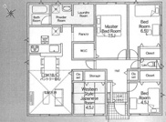 CRADLE GARDEN 加須市馬内第3　新築戸建　全4棟　1号棟の画像