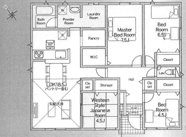 【間取り】 | CRADLE GARDEN 加須市馬内第3　新築戸建　全4棟　1号棟