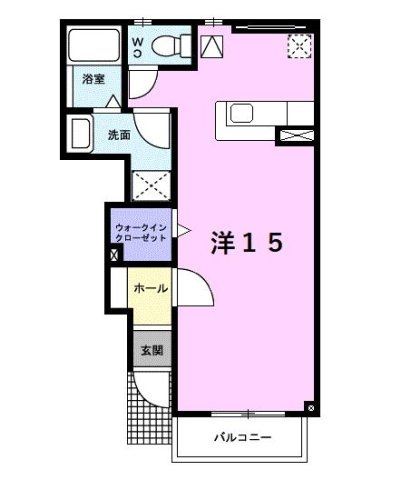 ウルム弥生の間取り