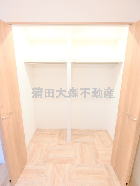 ハーモニーグラシア蒲田@仲介手数料最大無料の収納|収納　ウォークインクローゼット