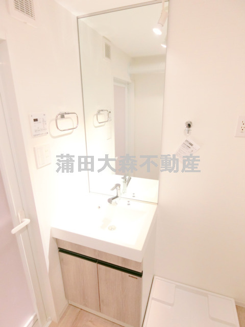 ハーモニーグラシア蒲田@仲介手数料最大無料の洗面所|独立洗面台　洗面脱衣所　洗濯機置き場