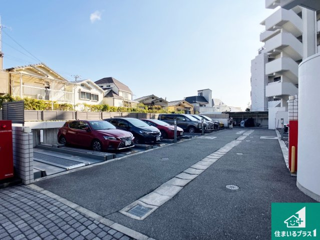 レピア垂水五色山の駐輪場|共用部（駐車場）