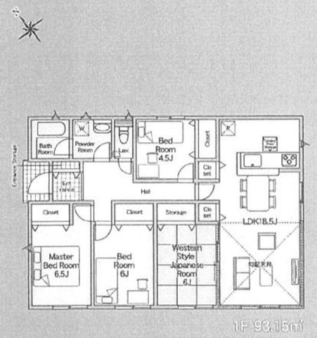 【間取り】 | CRADLE GARDEN 加須市馬内第3　新築戸建　全4棟　2号棟