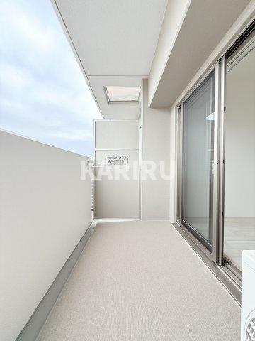 Alivis福島海老江のバルコニー