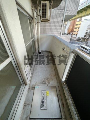 仲介手数料0円！ウィスマ清水のバルコニー