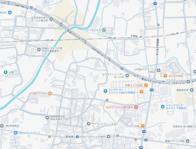 紀の川市西井阪　第3期　新築一戸建ての地図
