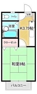 【間取り】 | コーポグレイシャス