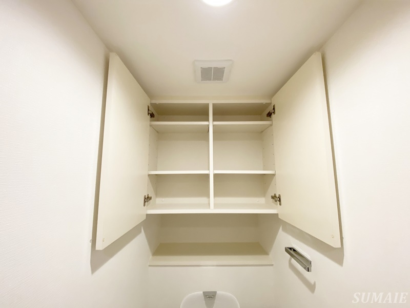 ドゥーエ東十条の収納|トイレ上収納です☆