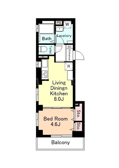 【間取り】 | ハマサンビル