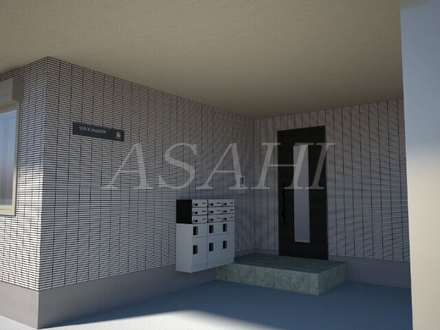 【エントランス】 | ハマサンビル | 毎日通るエントランスはこのようになっています