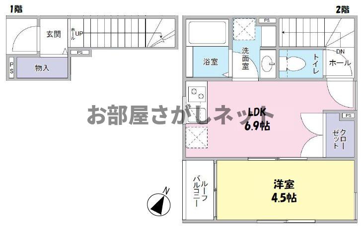 【申込済・募集終了】Legume ail graisseの間取り